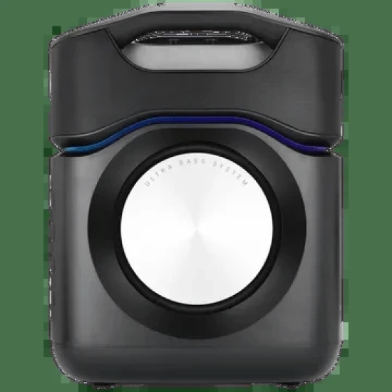 Croma 100W Bluetooth Party Speaker (RGB Party Lights, Black)