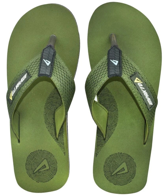 Ajanta - Green Mens Thong Flip Flop - None