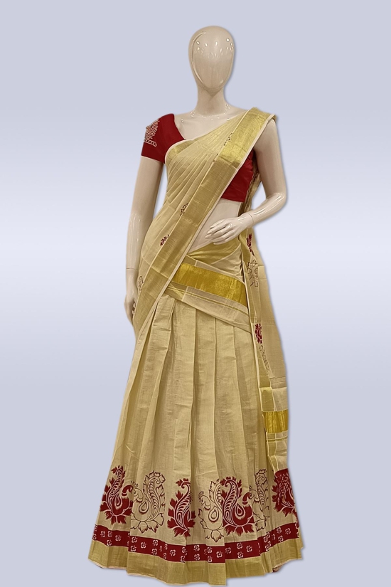 Golden Tissue Set Dhavani