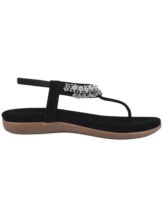 Shoetopia Black Womens Flats - None