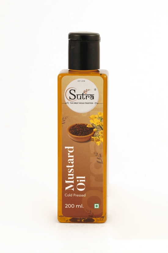 Sutra Mustard Oil Premium, 200 ml (?????? ?????)