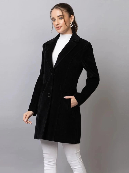 YHA - Tweed Black Trench Coats Pack of 1 - None