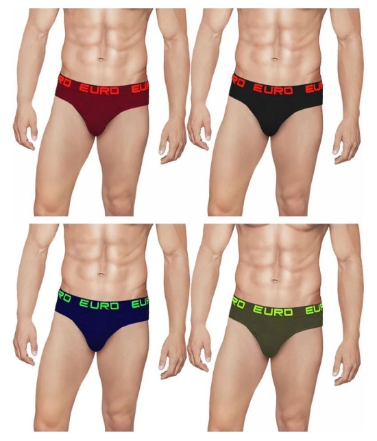 Euro Multi Brief Pack of 4 - 85