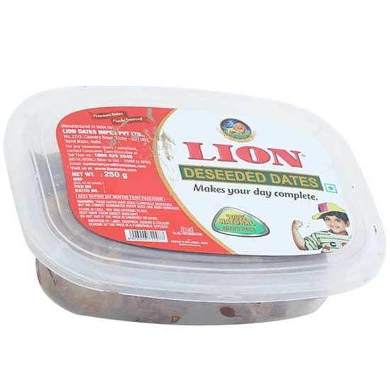 Lion Deseeded Wet Dates, 200 Gm