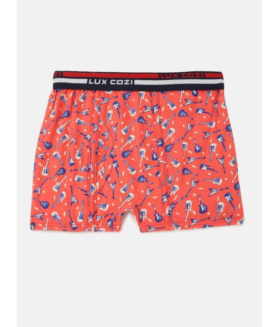 Lux Cozi - Multicolor Cotton Boys Trunks ( Pack of 2 ) - None