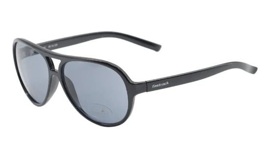 Black Aviator Sunglasses for Men