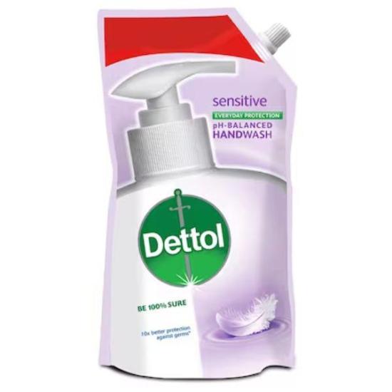 Dettol Sensitive Liquid Handwash Refill Pack 675 Ml