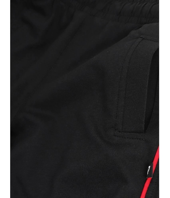 Proteens - Black Cotton Blend Boys Trackpant ( Pack of 1 ) - None