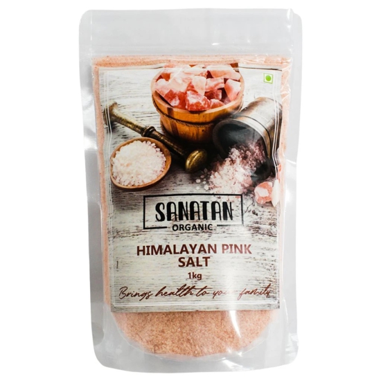 Sanatan Organic Himalayan Pink Salt - 1000gms