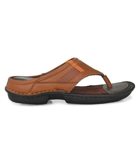 softio Tan Flip Flops - 11