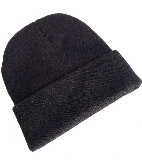 Penyan School Winter Woolen Cap Beanies Warm Cold Weather Beanie Hats for Boys or Girls (7 - 8 Years) - None