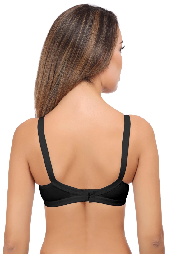 Eves Beauty Full Coverage Women Non Padded Bra-34E / Skin / Cotton