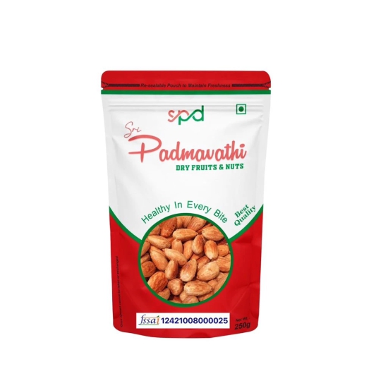 SRI PADMAVATHI DRY FRUITS & NUTS ALMONDS-500g/WALNUTS 500g COMBO PACK