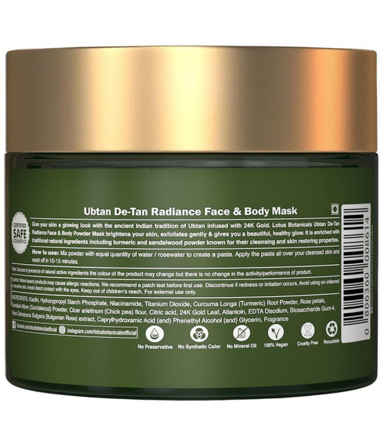 Lotus Botanicals Ubtan Face & Body Mask 140g