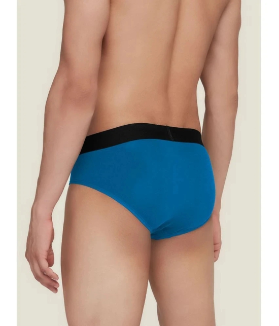 XYXX - Turquoise Cotton Mens Briefs ( Pack of 1 ) - None