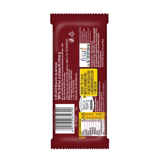 Nestle Classic Chocolate, 34G