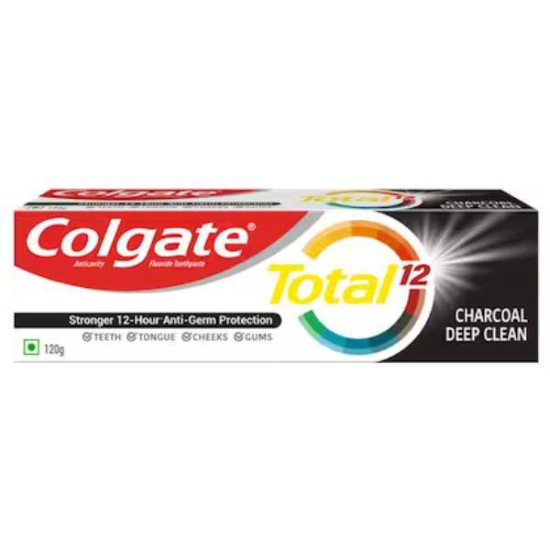 Colgate Total Charcoal Anti-Cavity Toothpaste 120 Gms