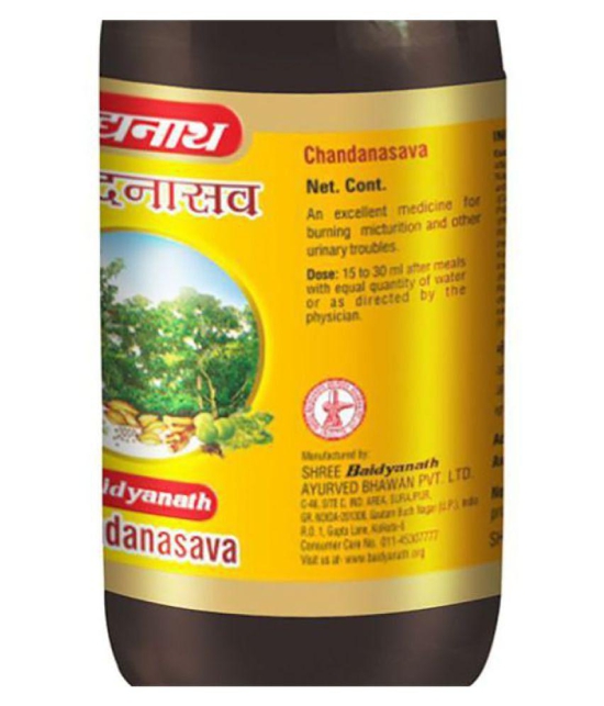 Baidyanath Chandanasava Liquid 450 ml (Pack of 2)