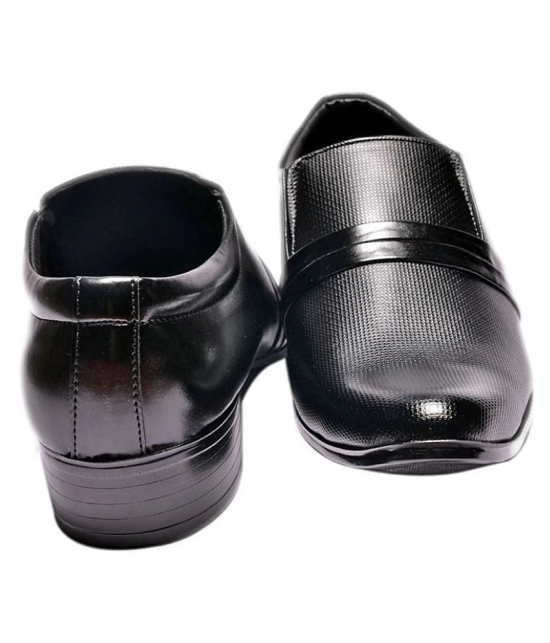 Sir Corbett - Black Mens Slip On Formal Shoes - 10