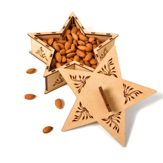 Star Wooden Gifting Box