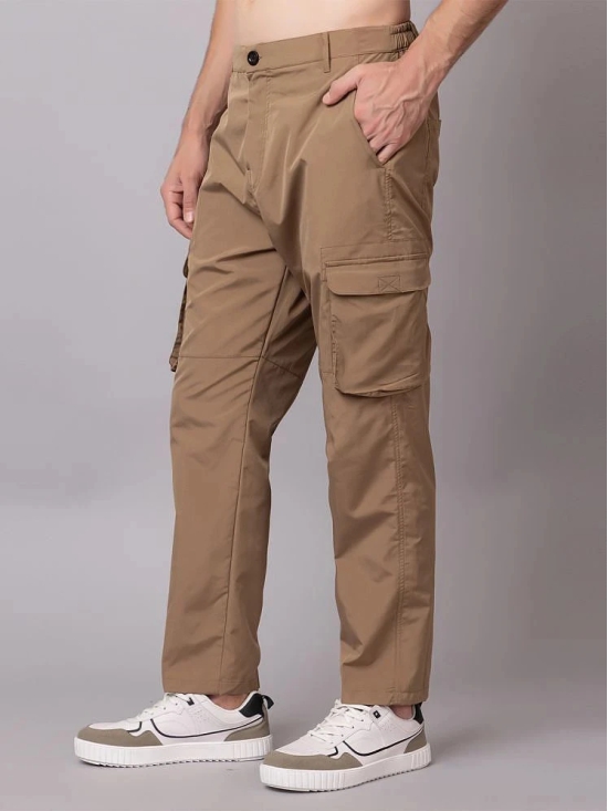 YHA Camel Polyester Mens Sports Trackpants ( Pack of 1 ) - None