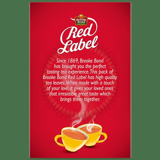 Red Label Tea, 250 G Carton