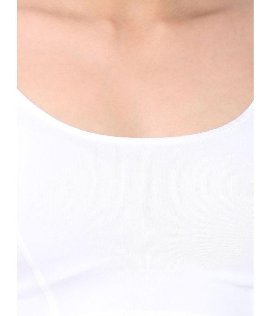 Vami - White Readymade without Pad Cotton Blend Womens Blouse ( Pack of 1 ) - None