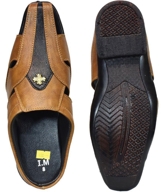 Dream Makers - Brown Men's Sandals - None