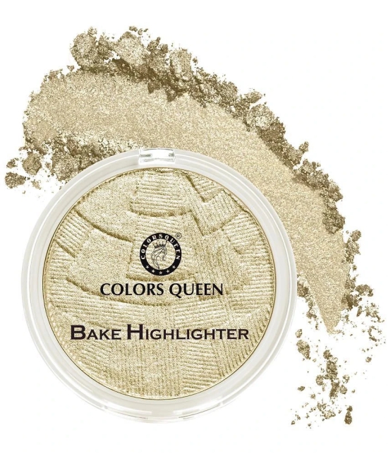 Colors Queen Too Much Baked Highlighter Gold 20 g