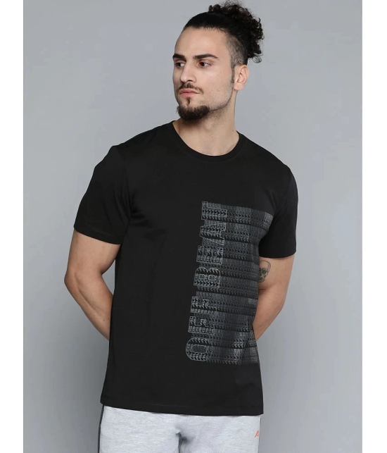 Alcis - Black Polyester Slim Fit Mens Sports T-Shirt ( Pack of 1 ) - None