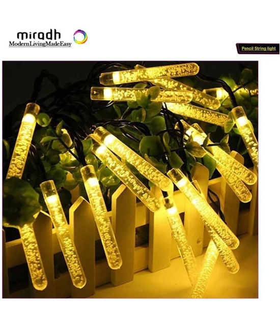 MIRADH - Yellow 3Mtr String Light ( Pack of 1 ) - Yellow