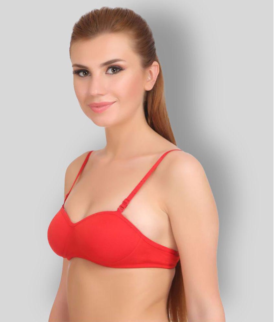 Softskin - Multicolor Cotton Blend Lightly Padded Women's T-Shirt Bra ( Pack of 3 ) - None