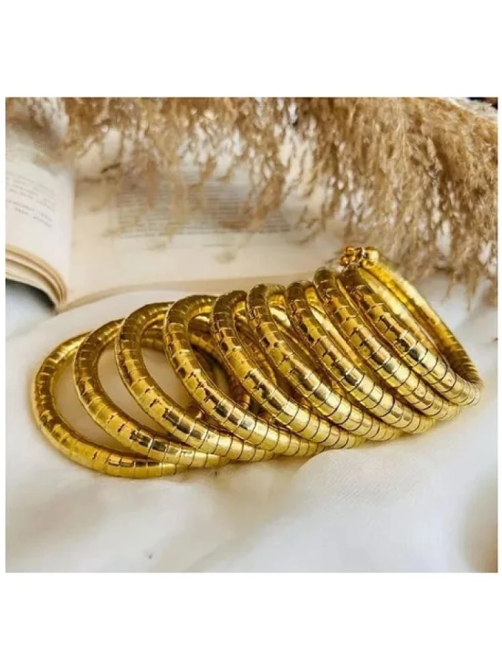 Samridhi DC Gold Bangle ( Pack of 1 ) - None