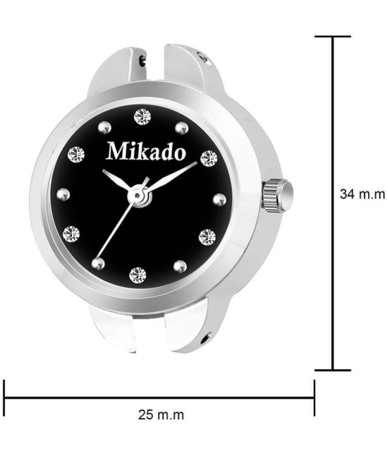 Mikado - Silver Stainless Steel Analog Womens Watch