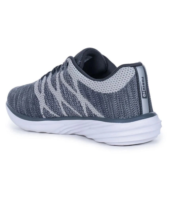 FORCE 10 By Liberty  Grey Mens Sports Running Shoes - 8