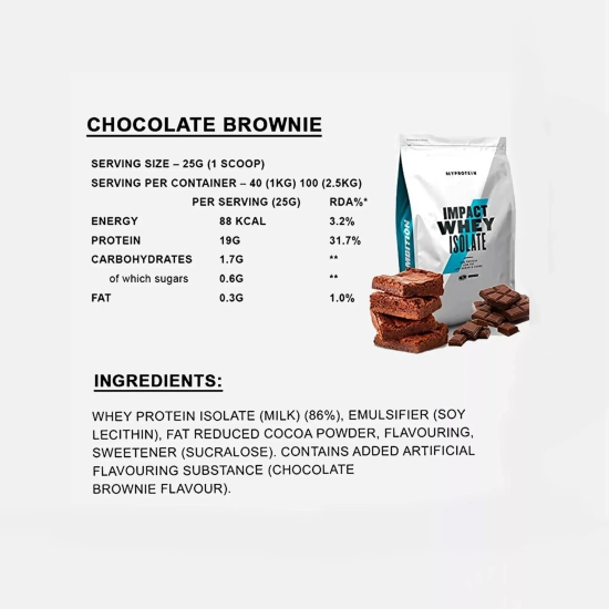 Myprotein Impact Whey Protein-40 / Chocolate Smooth