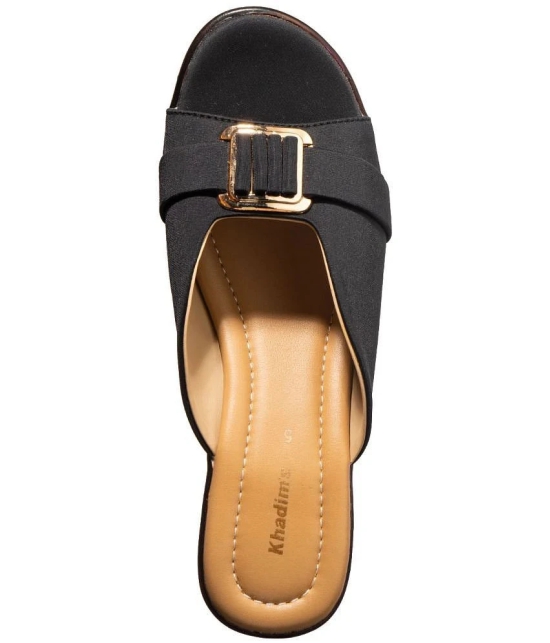 KHADIM -  Black Womens Flats - None