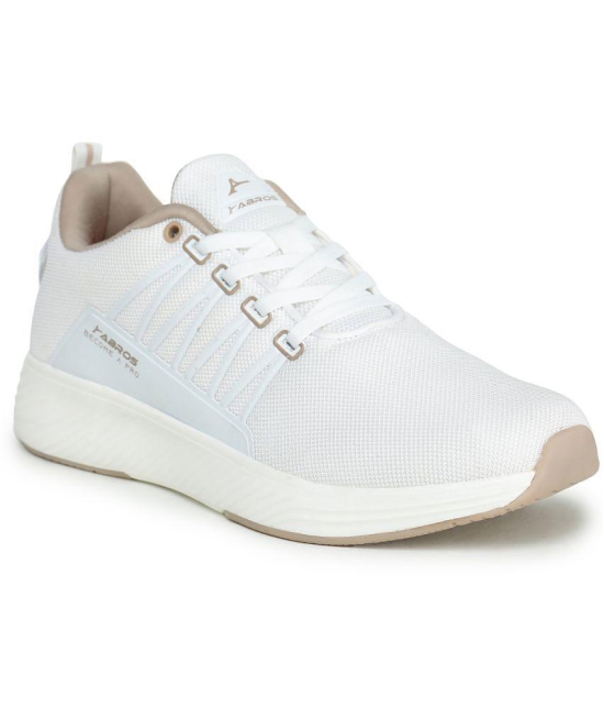 Abros - ARIZONA-N Off White Mens Sports Running Shoes - None