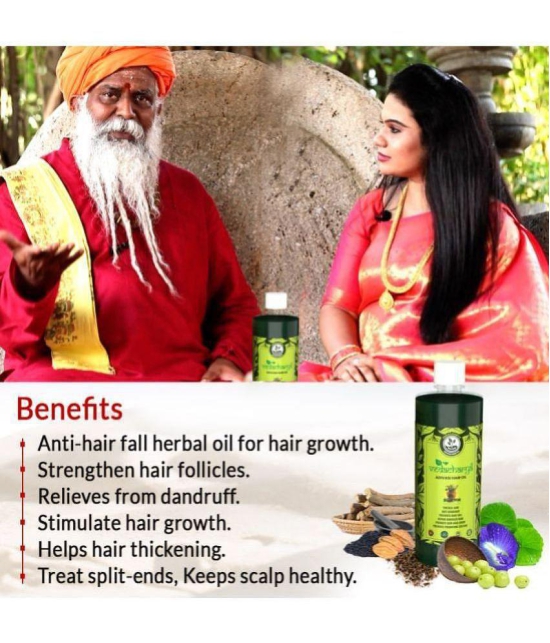 VEDACHARYA ADIVASI HAIR OIL - Hair Growth Bhringraj Oil 500 ml ( Pack of 1 )