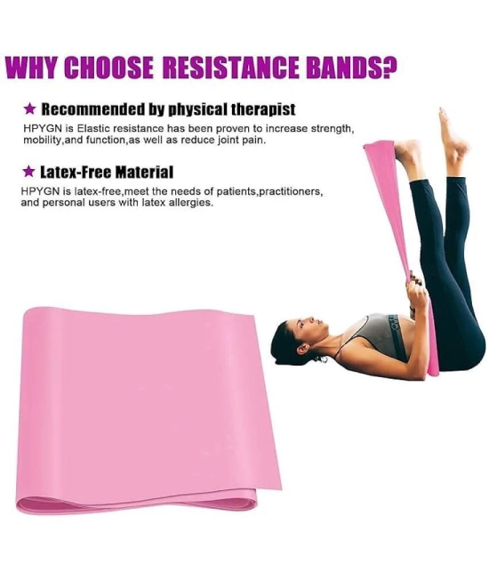 Thera Band Latex Free Resistance Exercise Band, Pack of 1, Pink - Pink