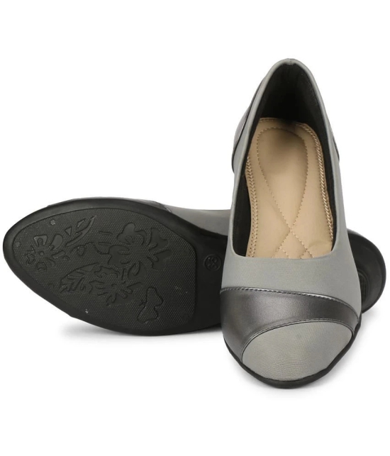 Saheb Gray Womens Formal Ballerinas - None