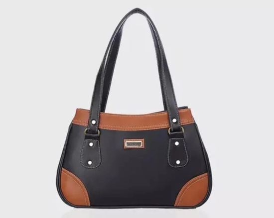 Leather Top Handle Bag