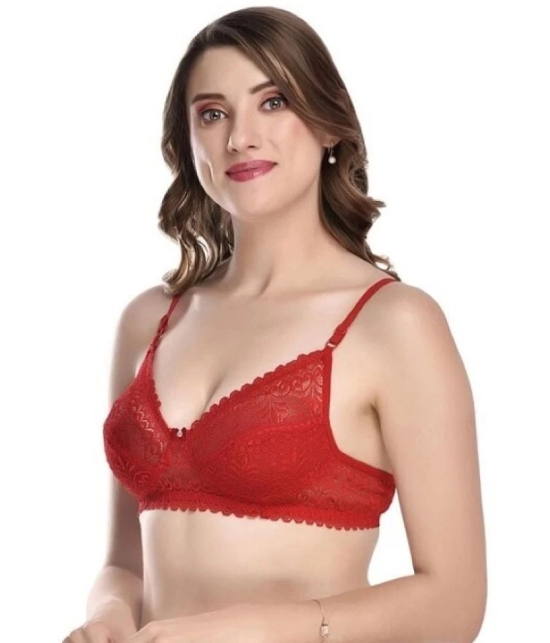 Kiran Enterprises Multicolor Net Non Padded Womens Everyday Bra ( Pack of 2 ) - None