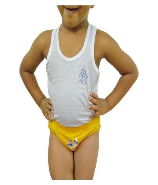 HAP Boy's Brief /Kids innerwear /pack of 6 - None