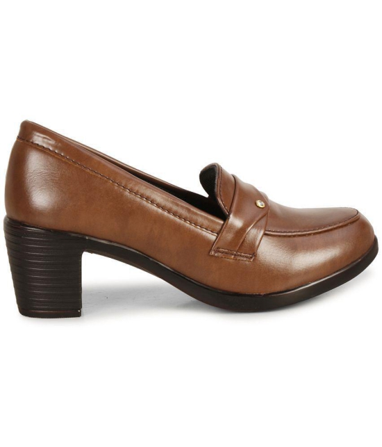 Saheb - Brown Womens Pumps Heels - None