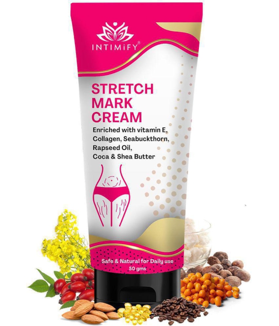 Intimify Stretch Mark Cream, Stretch Mark Oil Shaping & Firming Cream 50 g