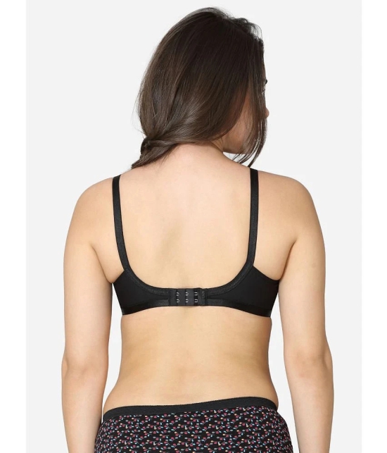 VStar - Black Cotton Non Padded Womens Everyday Bra ( Pack of 1 ) - None