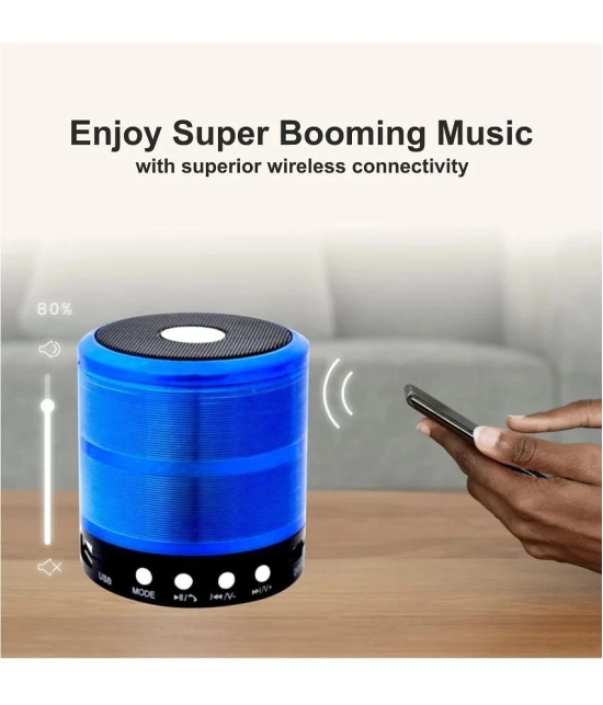 Neo 887 MINI 5 W Bluetooth Speaker Bluetooth v5.0 with USB Playback Time 2 hrs Blue - Blue