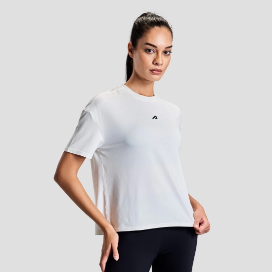 Womens Intense Tee White-L