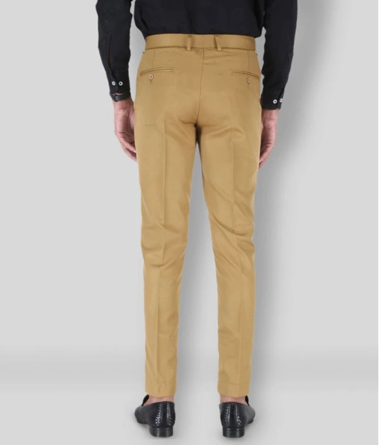 SREY - Khaki Polycotton Slim - Fit Mens Chinos ( Pack of 2 ) - None